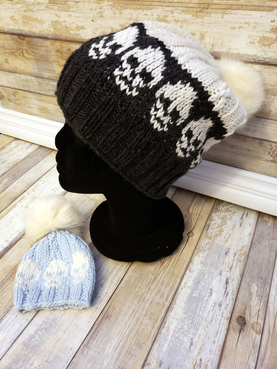 Loom knit ePattern: Knit Hat with Ear Flaps – CinDWood Looms