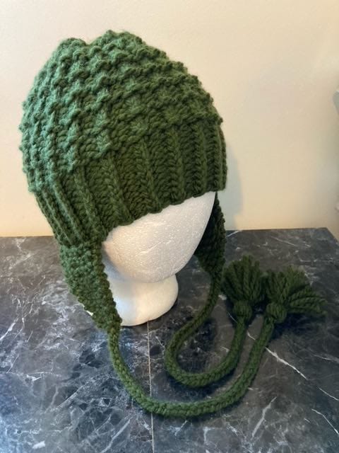 Loom knit ePattern: Knit Hat with Ear Flaps – CinDWood Looms