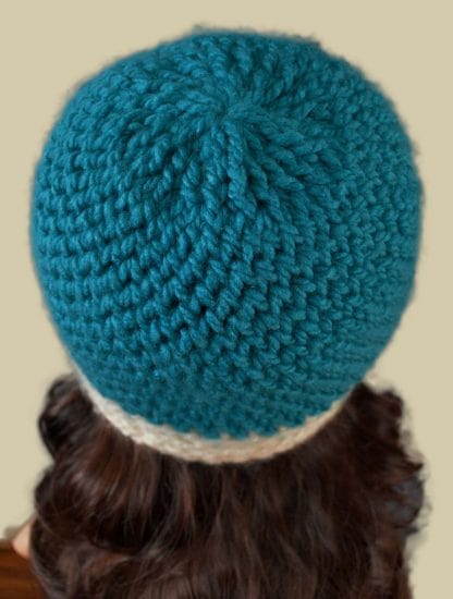 Hat Not Hate Bundle: 5/8 Universal Hat Loom (1x1 Blue +Tan) + Blue Yar