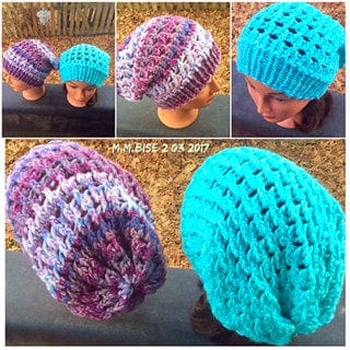 Epattern: Simply Chunky Slouch Hat – Cindwood Looms