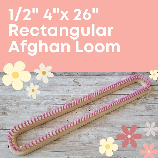 1/2 152 peg 4x35 Rectangular Afghan Loom