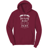 teelaunch Looming Mom Hoodie Cardinal Red / S Apparel