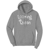 teelaunch Looming Queen Sweat Shirt Hoodie Loom Knitting Swag Athletic Heather / S / Unisex Hoodie Looming Swag