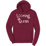 teelaunch Looming Queen Sweat Shirt Hoodie Loom Knitting Swag Cardinal Red / S Apparel