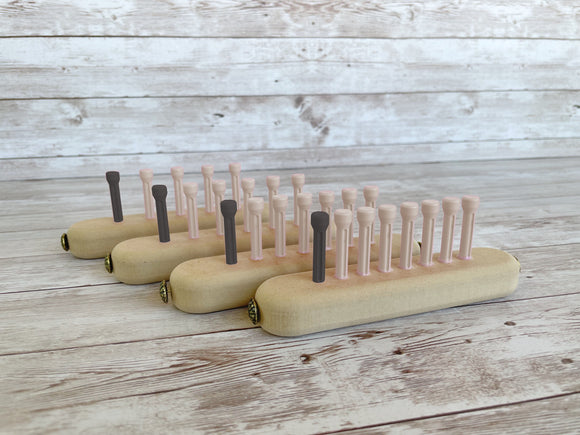 KB 5/8 Chunky Plastic Knitting Loom Set (3 pc) – CinDWood Looms