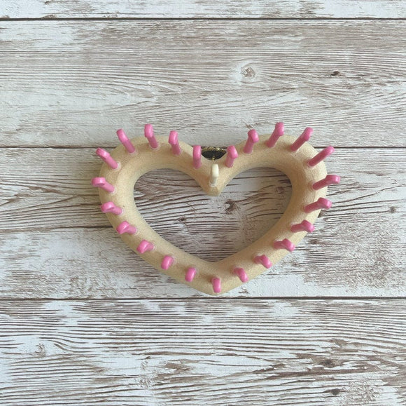 CinDWood Looms Mini Heart Loom Pink Loom