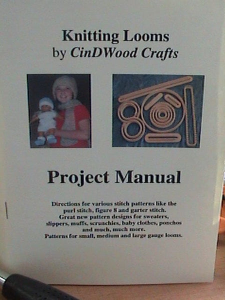 Cindwood Instruction Booklet (Ships free with each loom order