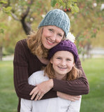 CinDWood Patterns ePattern: Cabled Beanie/Messy Bun Hat Pattern