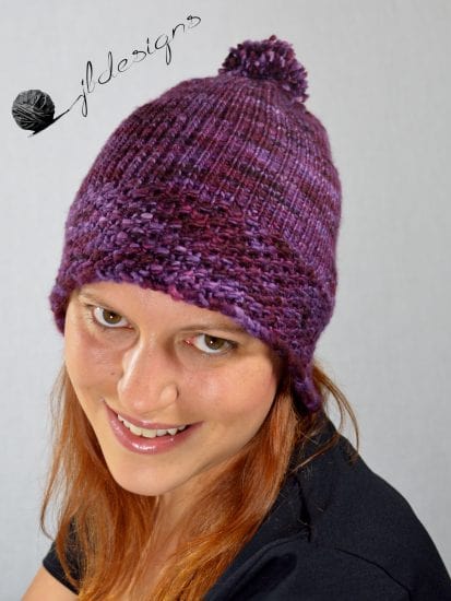 maggie beanie front