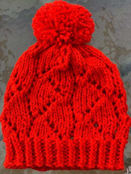 Loom knit ePattern: Knit Hat with Ear Flaps – CinDWood Looms