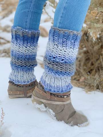 Knitted Leg Warmers (Various designs)