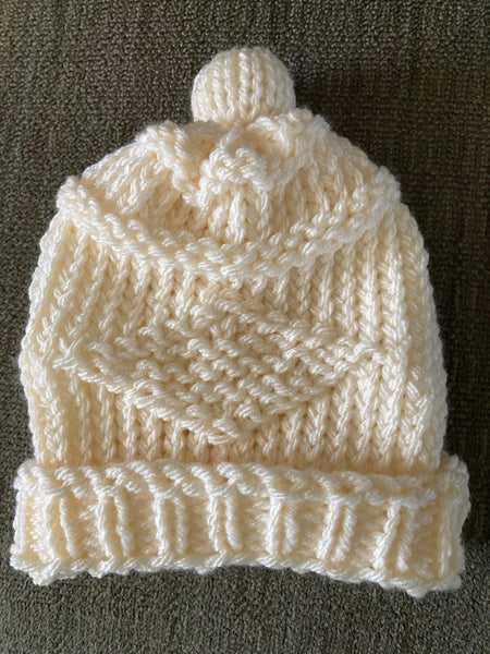 Free Pattern :: Loom Knit Baby's Cap (serendipity)