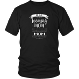 teelaunch Looming Mom is Cooler with Loom\Yarn Unisex t-shirt Swag District Unisex Shirt / Black / S Looming Swag